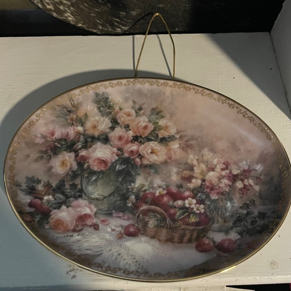 Lena Liu Garden Delights Plate Bradford Exchange Limited Edition Art - Picture 1 of 4